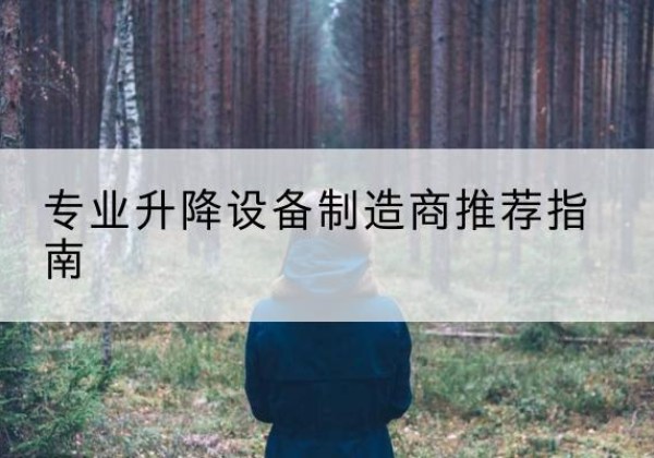 洛江电动剪叉升降平台厂家-专业升降设备制造商推荐指南